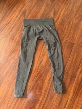 Gymshark Olive Green High-Waist Active Leggings
